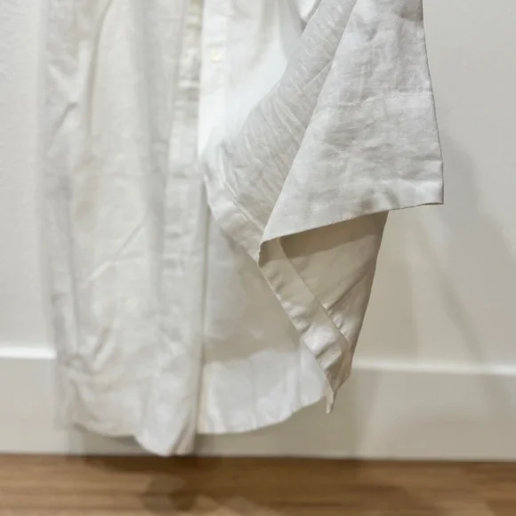 Aritzia Wilfred White Eleta Linen Maxi Dress - Picture 7 of 15